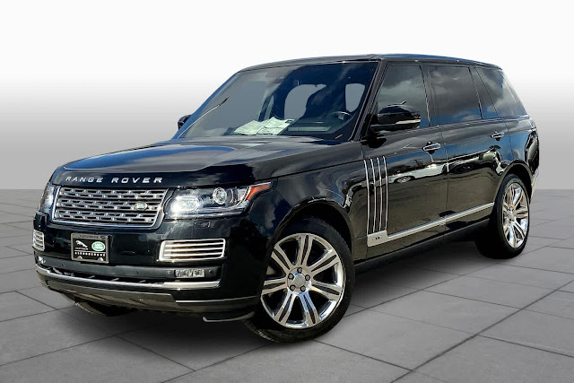 2015 Land Rover Range Rover Autobiography Black